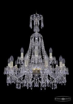 Люстра  Bohemia Ivele Crystal  арт. 1403/10+5/240/XL-80/G