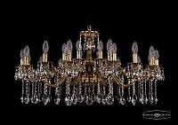 Люстра  Bohemia Ivele Crystal  арт. 1703/24/225+125/A/GB