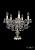 Настольная лампа  Bohemia Ivele Crystal  арт. 1409L/5/141-39/G
