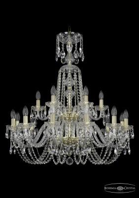 Люстра  Bohemia Ivele Crystal  арт. 1402/12+6/300/XL-91/2d/G