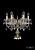 Настольная лампа  Bohemia Ivele Crystal  арт. 1406L/6/141-39/G