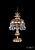 Лампа настольная  Bohemia Ivele Crystal  арт. 7002/20-47/FP