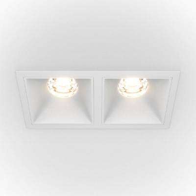 Встраиваемый светодиодный светильник Maytoni Technical Alfa LED Dim Triac DL043-02-10W4K-D-SQ-W